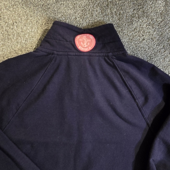 Lily Pulitzer Newport Skipper Solid Popover XS Coastal Grandma Preppy - Picture 12 of 13